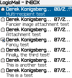 Mailbox listing Mailbox listing